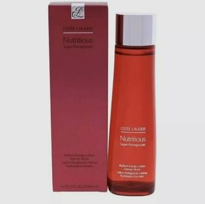 Estee Lauder Nutritious Super-Pomeg. Radiant Energy Lotion#Fresh Moist~6.7oz-NIB